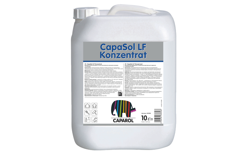 -концентрат Capasol LF Konzentrat (10л), для цементно-песчаных .